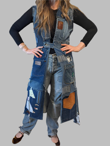 Denim vest
