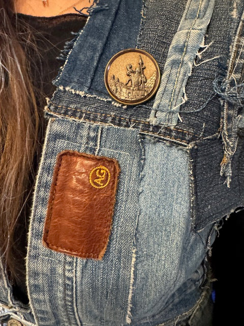 Denim vest