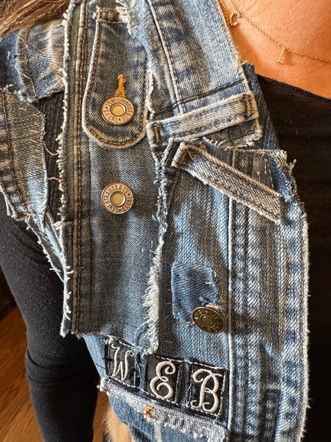 Denim vest